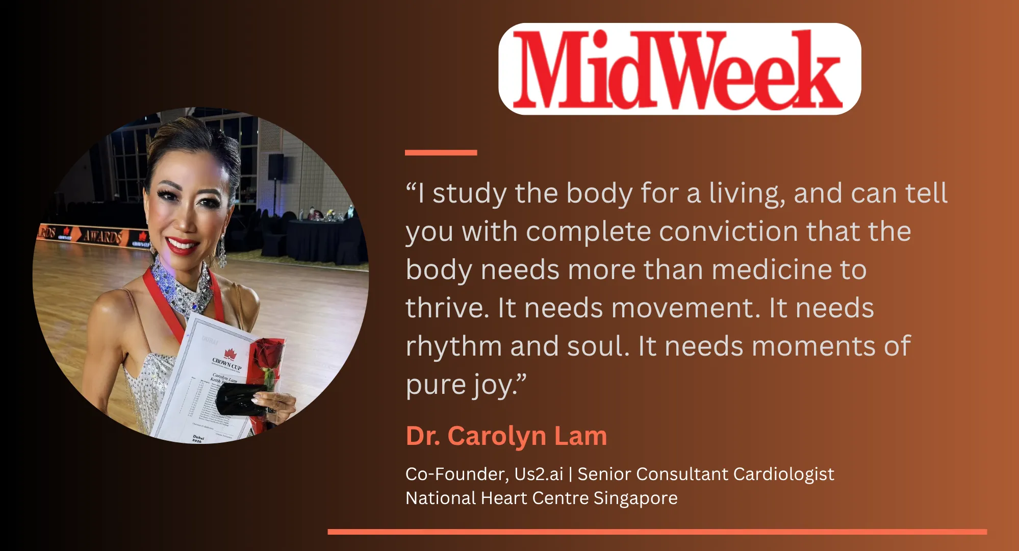 More Than Medicine: Dr. Carolyn Lam on Movement, Joy, and Heart Health