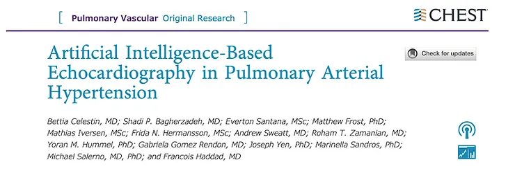 Advancing Pulmonary Hypertension Assessment with Fully Automated AI Echo