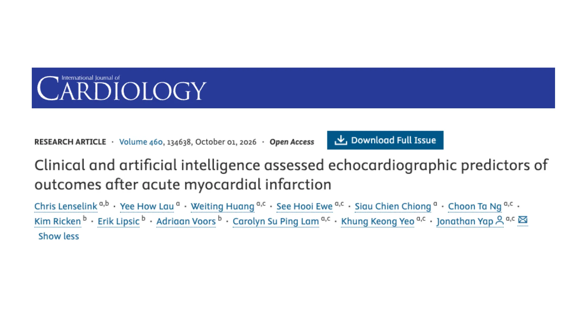 AI Echo for Post-AMI Risk Stratification: Predicting Outcomes After A Heart Attack