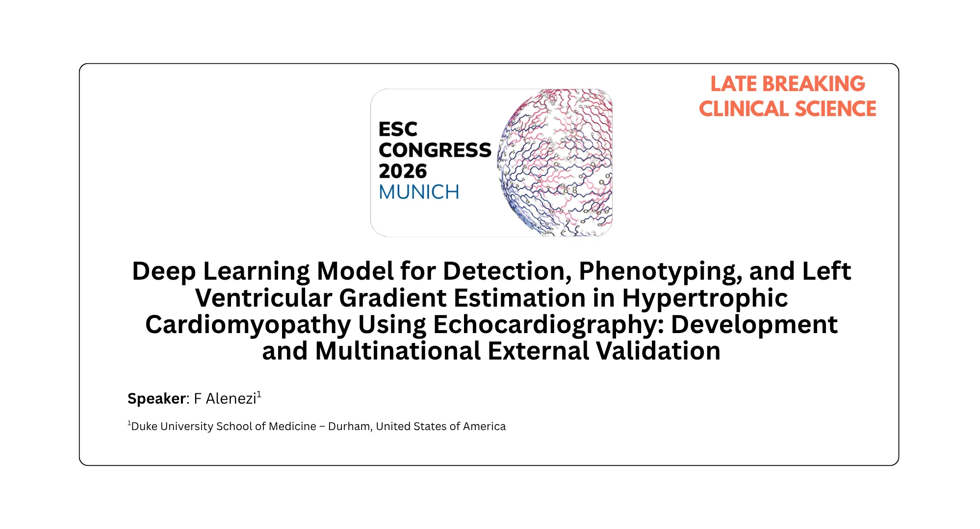 AI Echo is able to Detect HCM, Discriminate Between Phenocopies and Quantify LVOT Obstruction